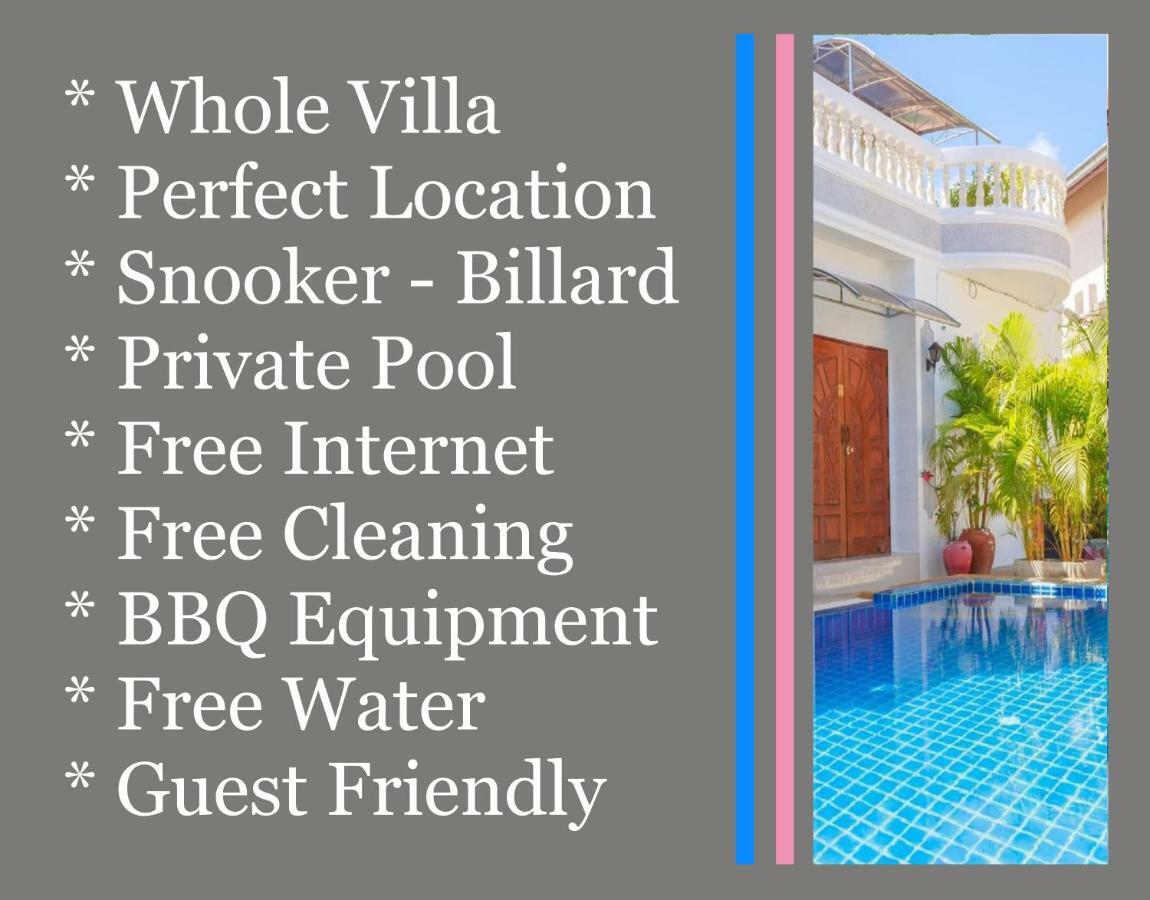 Ratana Villa - Pattaya Holiday House Walking Street 7 Bedrooms Exterior foto